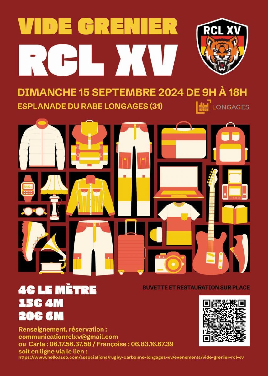 VIDE GRENIER RCL XV