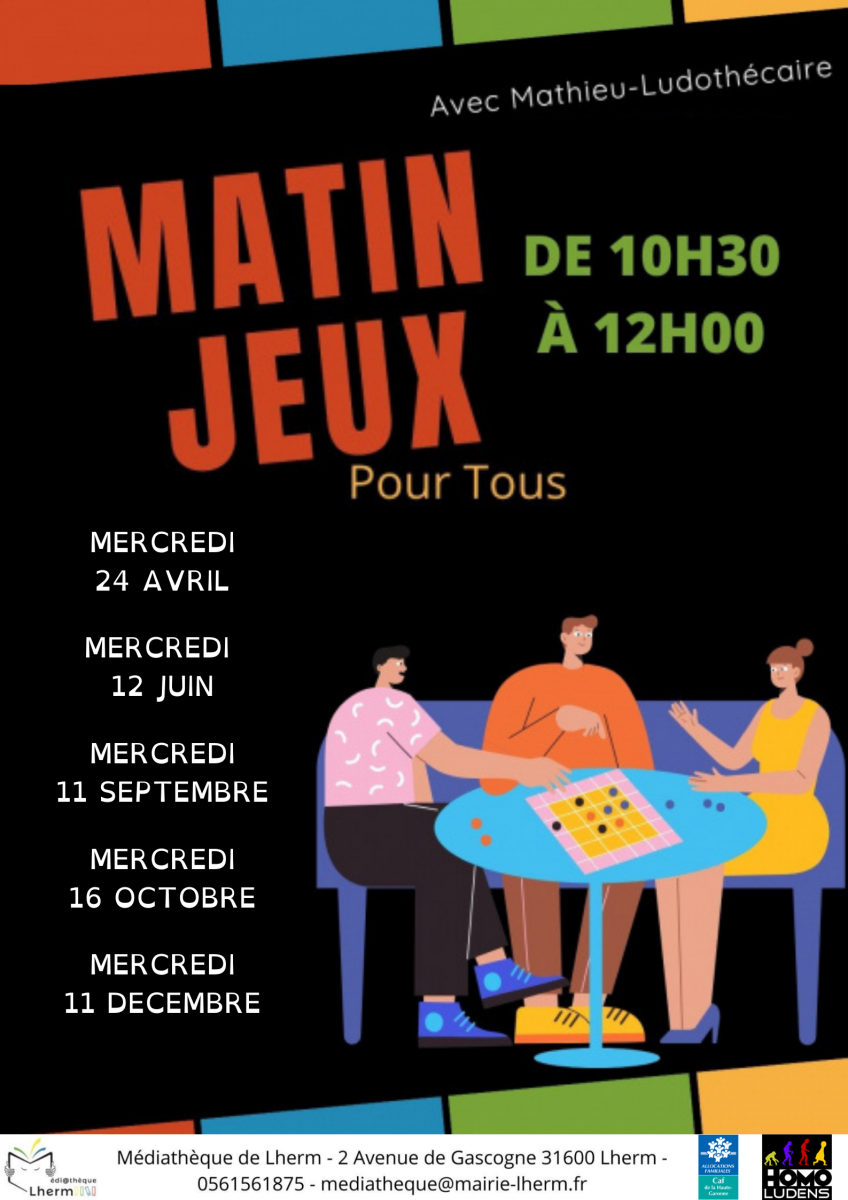 MATINÉE JEUX