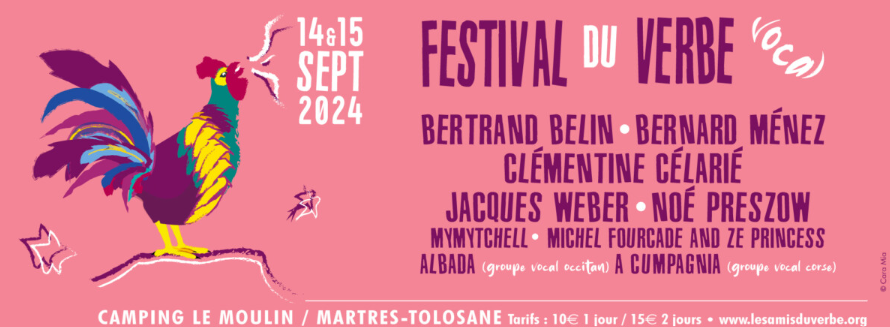 FESTIVAL DU VERBE 2024