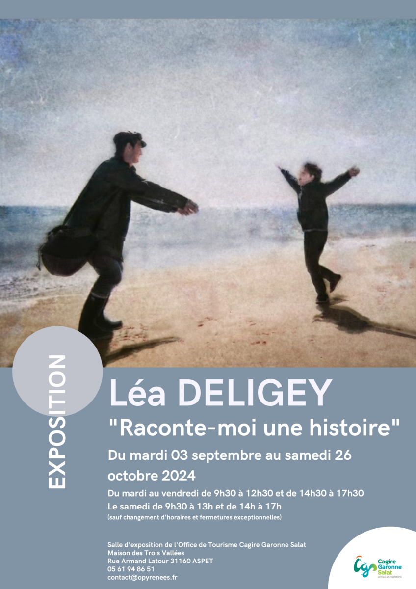 EXPOSITION LÉA DELIGEY "RACONTE-MOI UNE HISTOIRE"