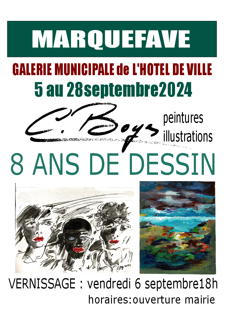 EXPOSITION : PEINTURES, ILLUSTRATIONS