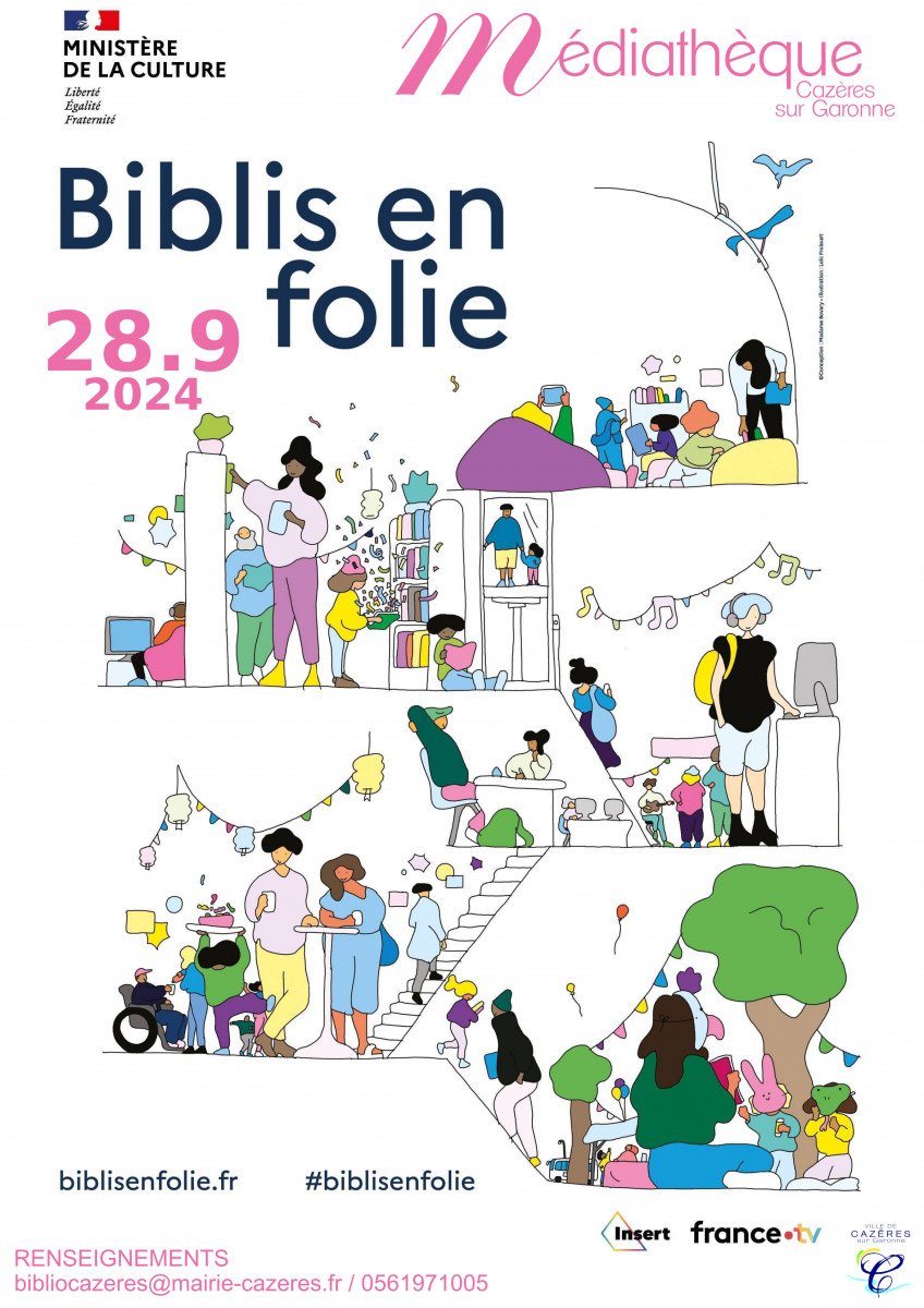 BIBLIS EN FOLIES : EXPOSITION « MÉDIATHÈQUE »