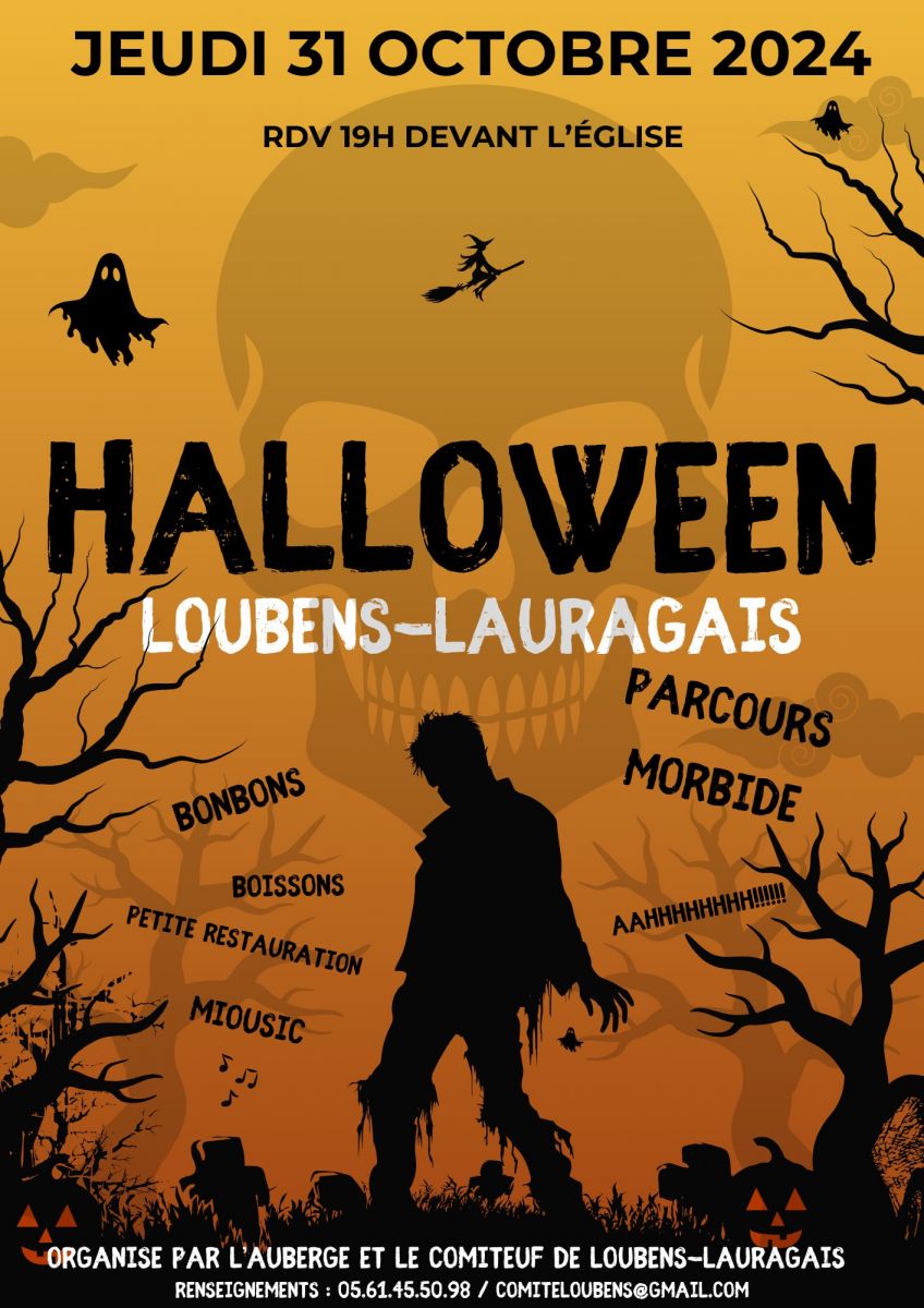 HALLOWEEN À LOUBENS-LAURAGAIS