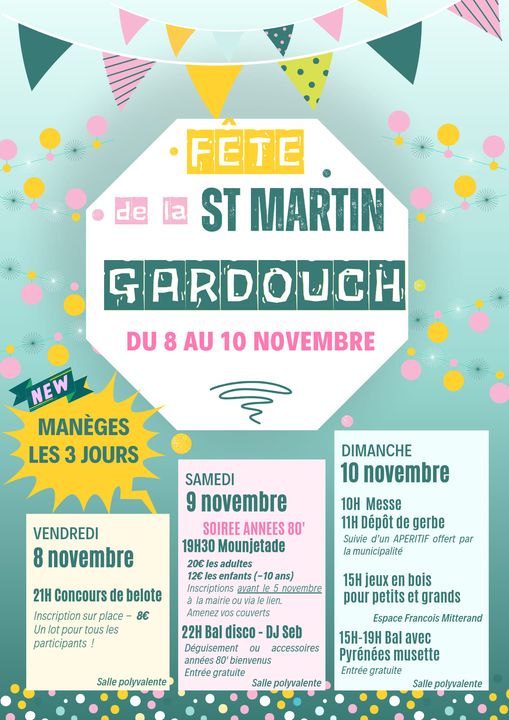 FÊTE DE LA ST MARTIN