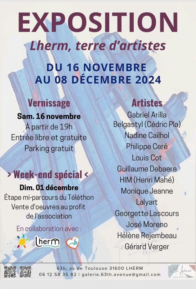 EXPOSITION PEINTURE ET SCULPTURE DE LA GALERIE ...