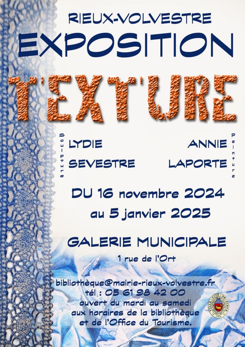 EXPOSITION DE PEINTURES ET CÉRAMIQUES : TEXTURE