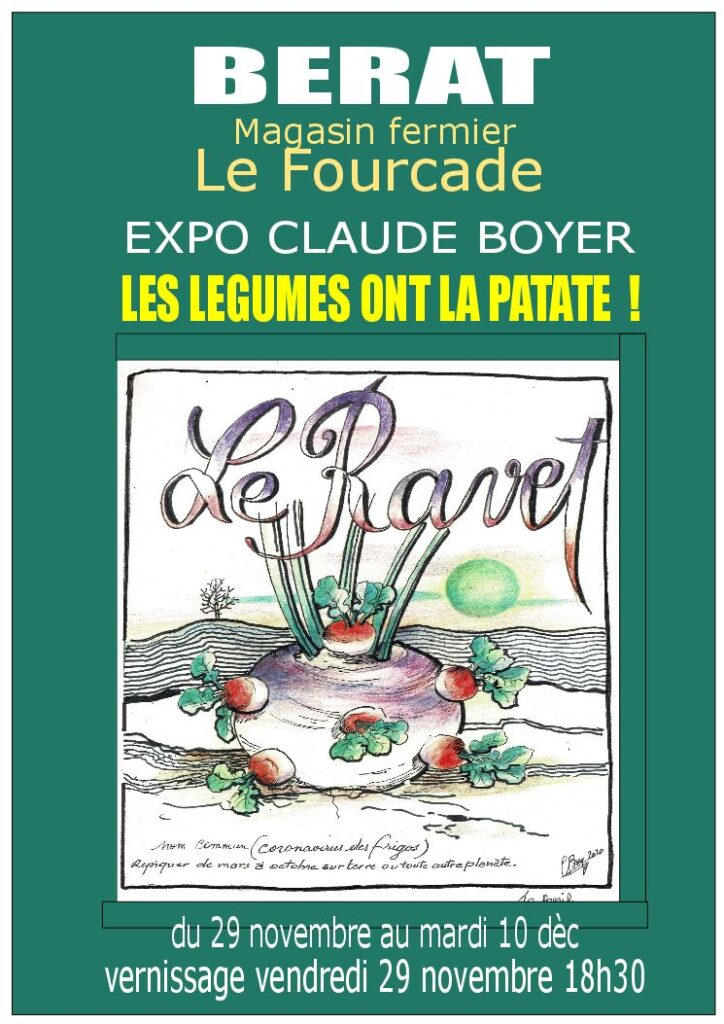 EXPOSITION LES LÉGUMES ONT LA PATATE ! DE CLAU ...