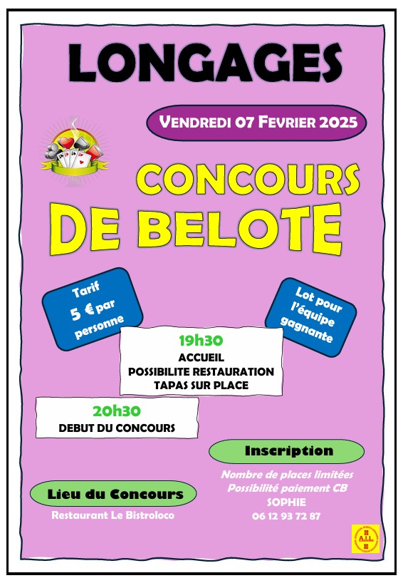 CONCOURS DE BELOTE