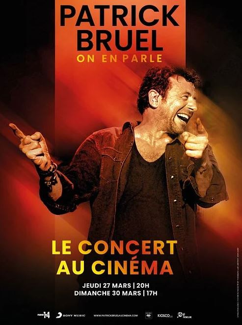 LE CONCERT AU CINÉMA : PATRICK BRUEL, ON EN PARLE