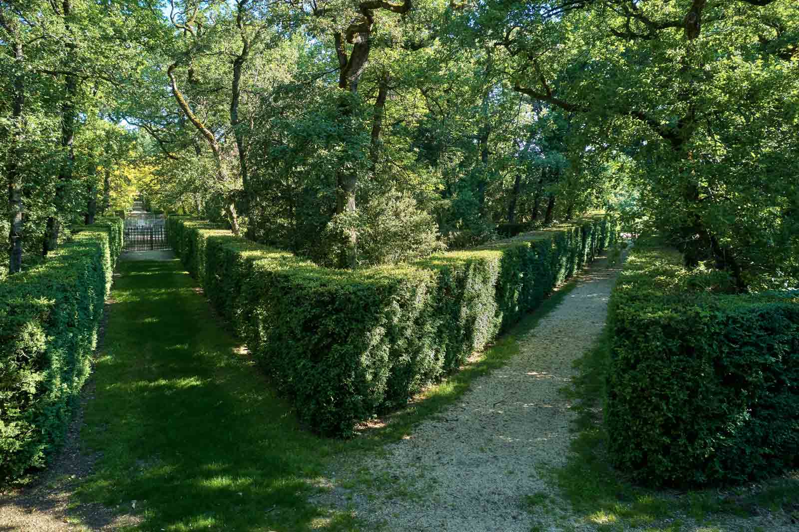 Le Labyrinthe du Ch teau de  Merville  Jardins  Parcs  