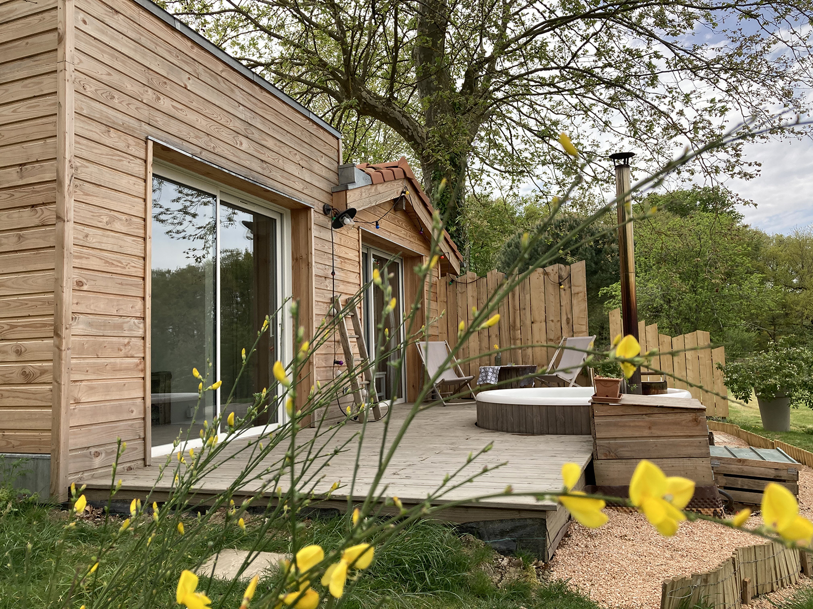 La Petite Cabane - Nuit magique en cabane avec bain nordique près de Toulouse